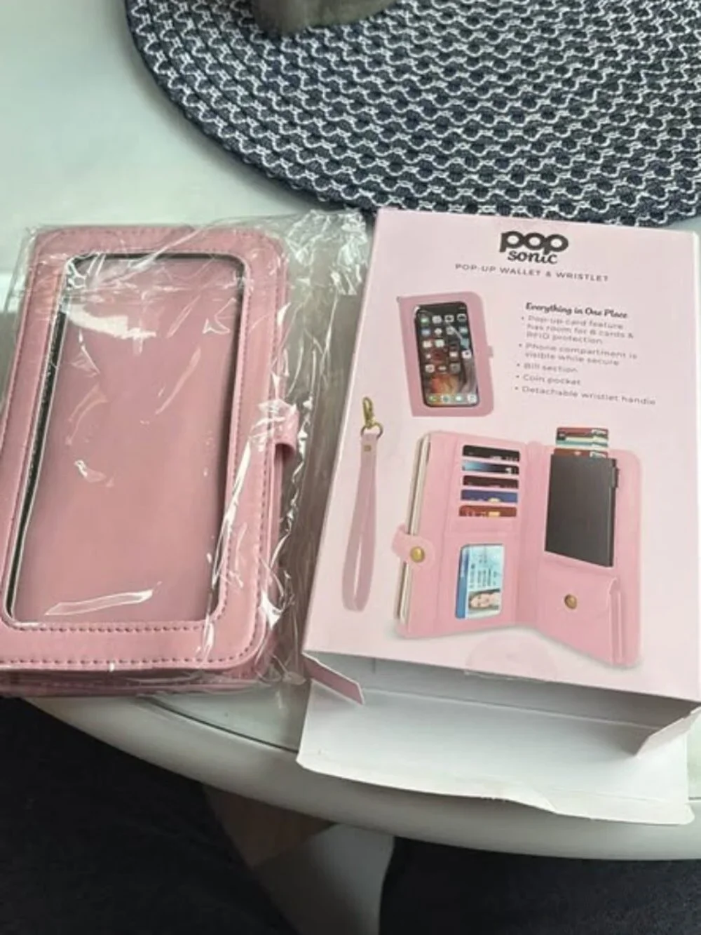 pop sonic phone case wallet